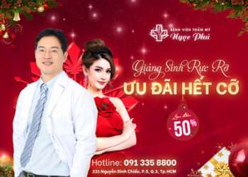 Thẩm mỹ Ngọc Phú ưu đãi lớn mừng Giáng sinh