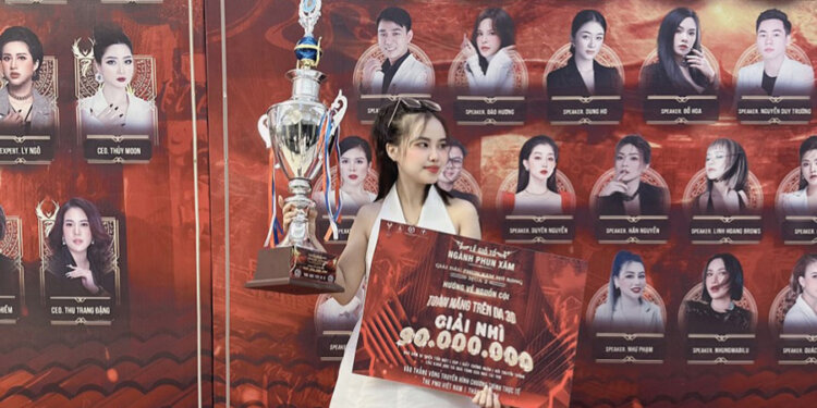Thúy Hoa xuất sắc đoạt giải á quân toàn năng trên da 3D tại Giải đấu phun xăm mở rộng hướng về nguồn cội 2023 1 Thúy Hoa xuất sắc đoạt giải á quân toàn năng trên da 3D tại Giải đấu phun xăm mở rộng hướng về nguồn cội 2023