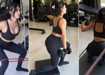 Cùng Kim Kardashian “độ” vòng 3 săn chắc với 5 bài tập này