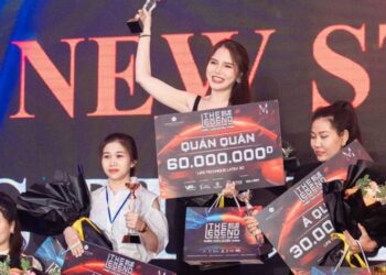 Giàu Lương tỏa sáng rực rỡ với danh hiệu quán quân Phun môi trên da 3D tại sự kiện The Legend of PMU 2023