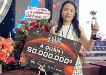 Á quân Trần Phương Tuyết có màn thể hiện đầy thuyết phục tại sự kiện The Legend of PMU 2023